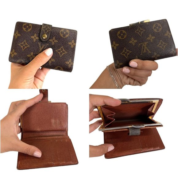 Authentic Louis Vuitton Wallet Porte Monnaie Billets Viennois Bifold Monogram LV - Picture 8 of 10